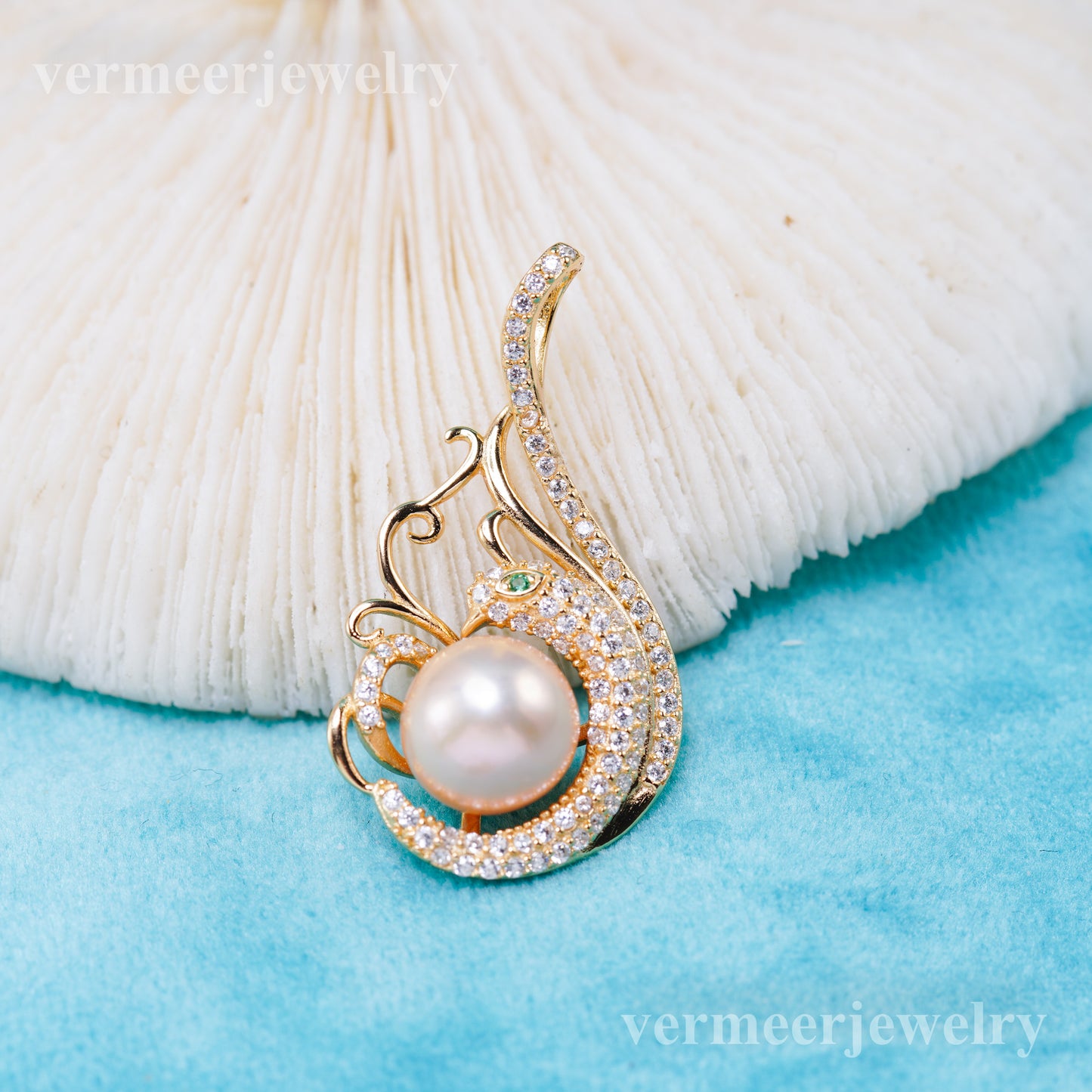 P011096 DIY 7-8mm Natural Freshwater pearl pendant accessory 925 sterling silver engagement jewelry necklace for women