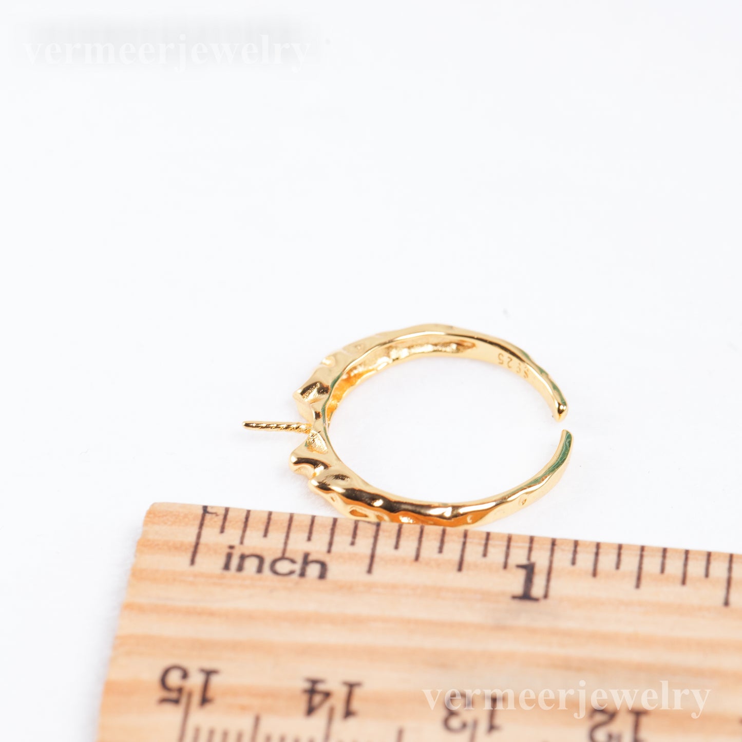 r011054 DIY 6-8mm Natural Freshwater pearl Ring accessory 925 sterling silver Adjustable size engagement jewelry ring for women