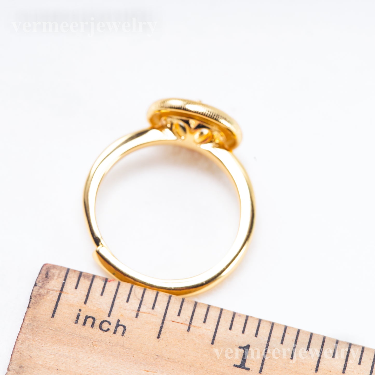 r011092 DIY 6-8mm Natural Freshwater pearl Ring accessory 925 sterling silver Adjustable size engagement jewelry ring for women