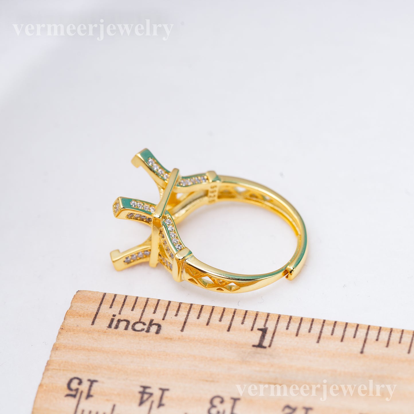re011048 DIY 9-11mm Natural Freshwater pearl Ring accessory 925 sterling silver Adjustable size engagement ring for women