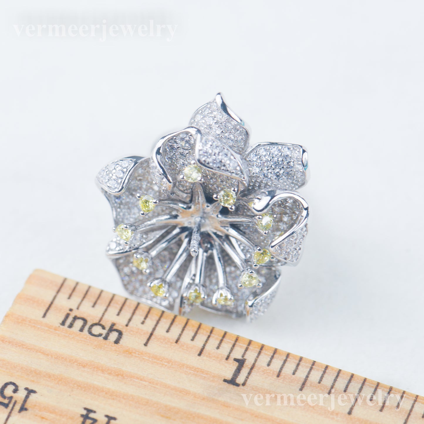 re030987 DIY 9-11mm Natural Freshwater pearl Ring accessory 925 sterling silver Adjustable size engagement ring for women
